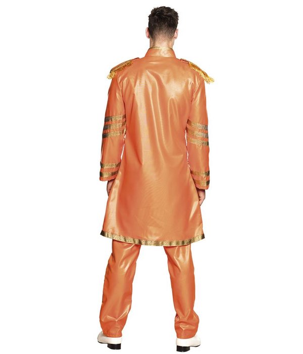 Pop Sergeant pepper kostuum oranje
