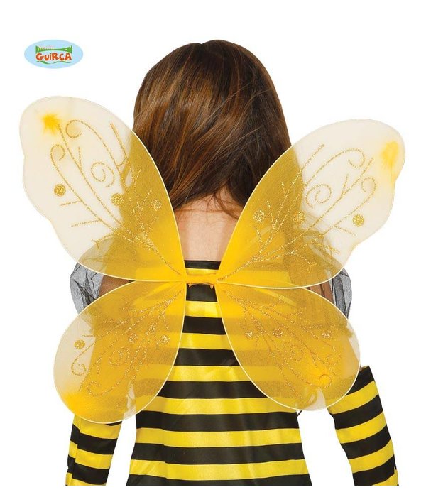 Gele vleugels 44x37cm