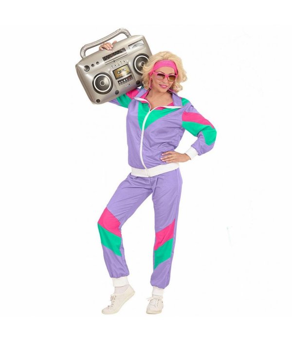 Retro Trainingspak paars