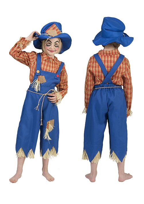 Vogelverschrikker pak kind afbeelding