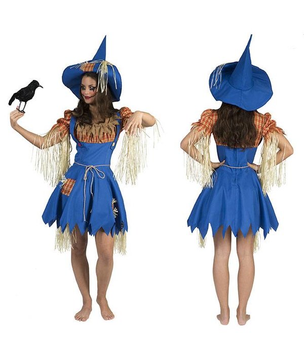 Vogelverschrikker kostuum dames