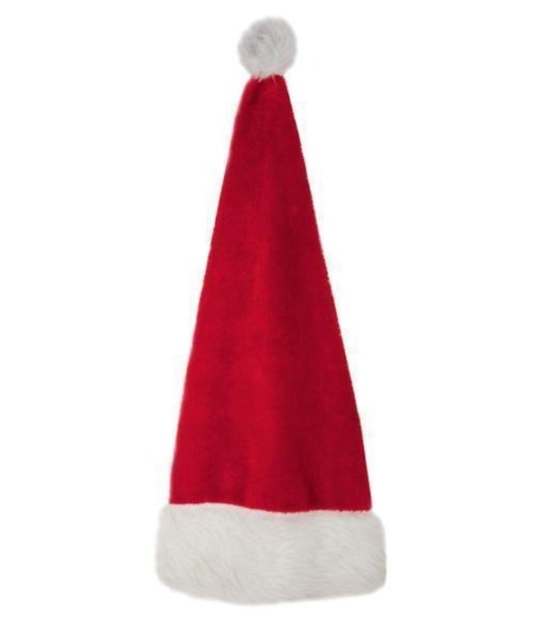 Kerstmuts pluche 80cm
