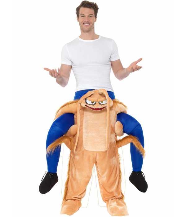 Gedragen door Kakkerlak kostuum