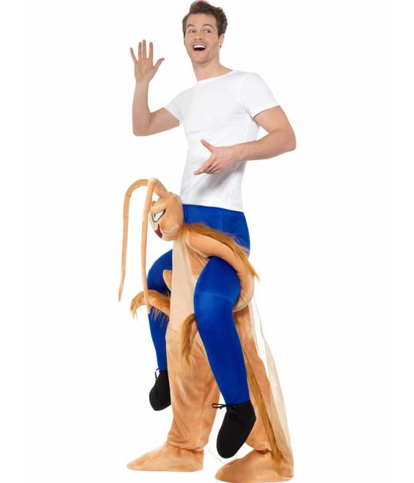 Gedragen door Kakkerlak kostuum