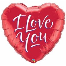 I Love You - Hart Ballon 46cm