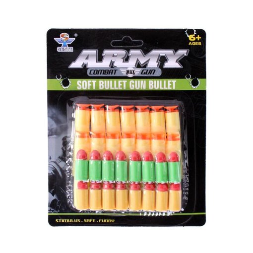 Zachte kogels op kaart