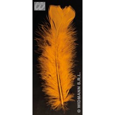 Zakje met 50 veertjes oranje