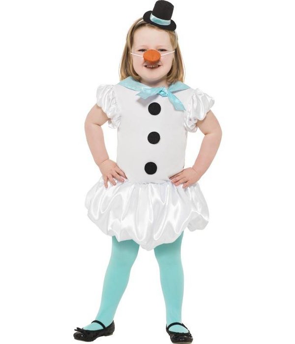 Cuty sneeuwpop meisje