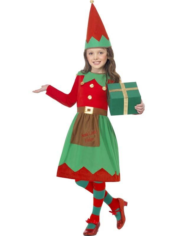 kerstmeisje kostuum afbeelding