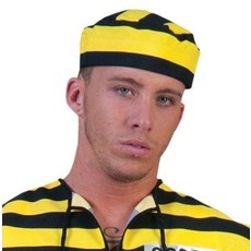 Boef muts zwart/geel volwassen