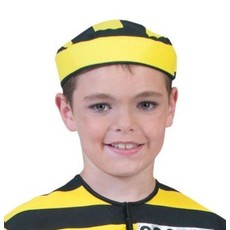Boef muts kind zwart/geel