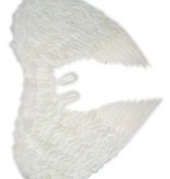 Engelen vleugels wit veren volwassen