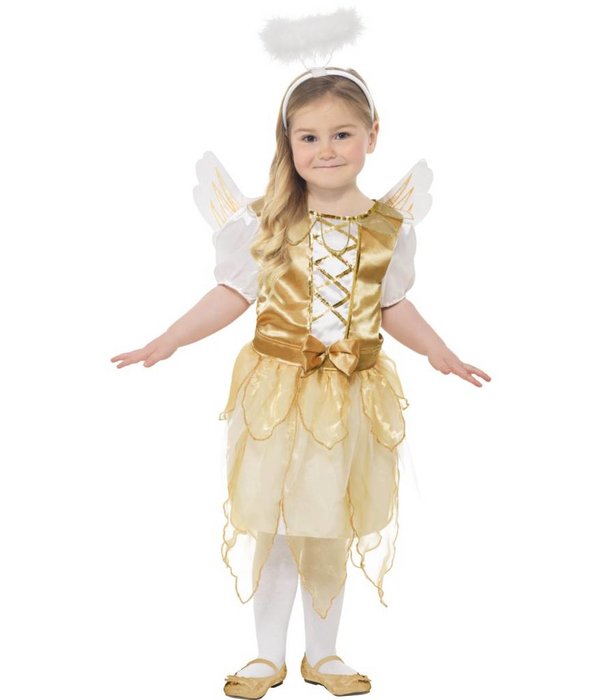 Engeltje kostuum goud