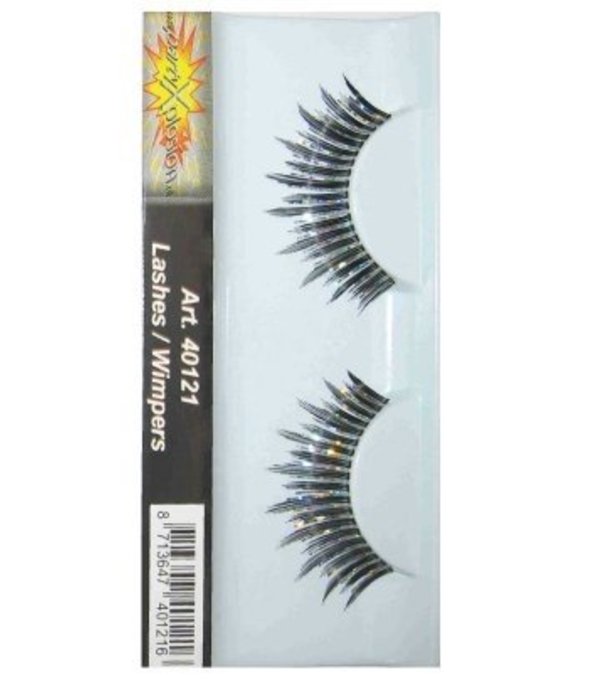 Wimpers zwart/zilver