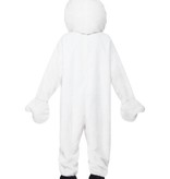 Sneeuwman mascotte pak
