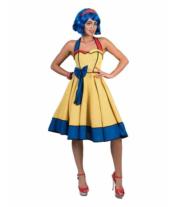 Cartoon Rock 'n Roll jurk