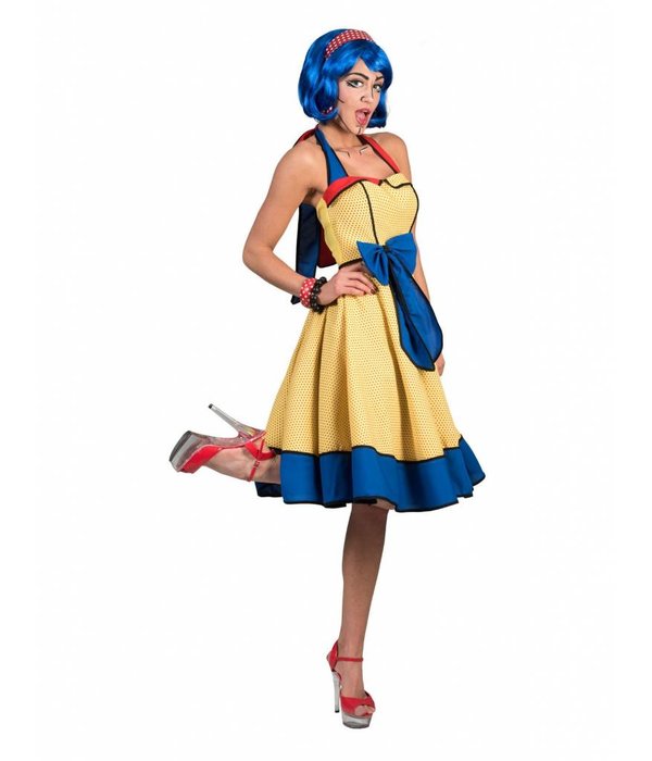 Cartoon Rock 'n Roll jurk