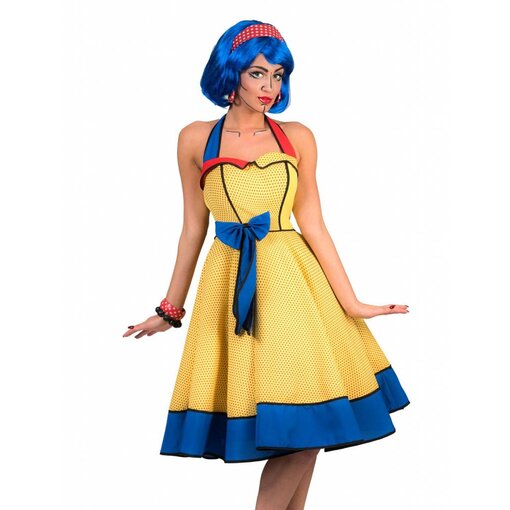 Cartoon Rock 'n Roll jurk