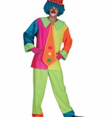 Silly Billy clownskostuum neon