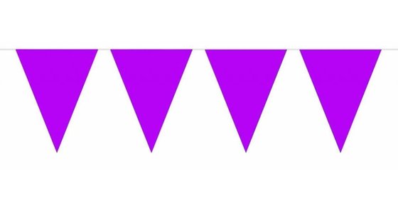 Paarse versiering - decoratie