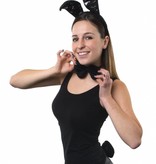 Bunnyset zwart 3-delig