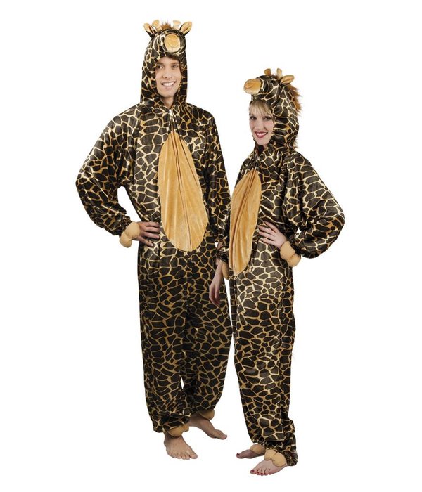 Volwassenenkostuum Giraffe pluche