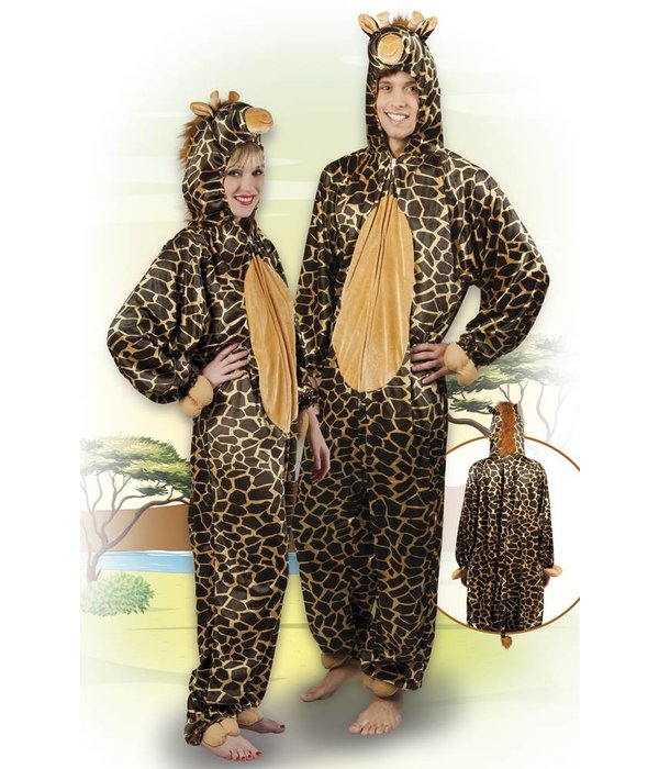 Volwassenenkostuum Giraffe pluche