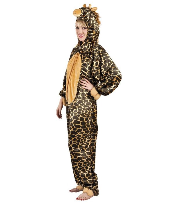 Volwassenenkostuum Giraffe pluche