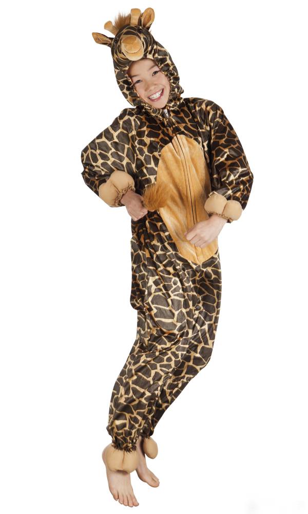 Kinderkostuum Giraffe pluche afbeelding