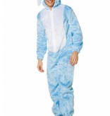 Paashaas overall lichtblauw