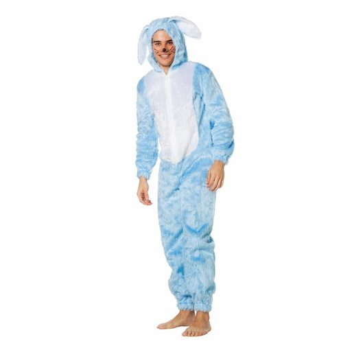 Paashaas overall lichtblauw