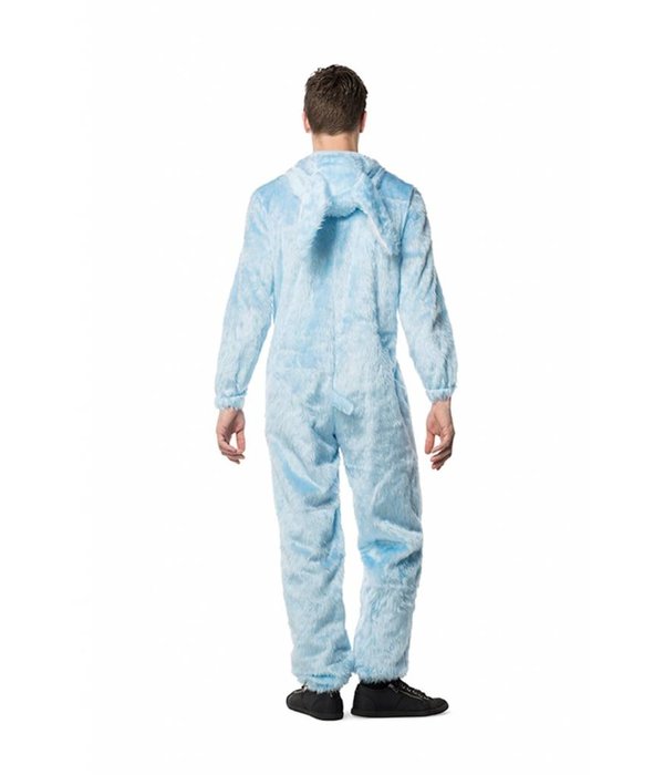 Paashaas overall lichtblauw