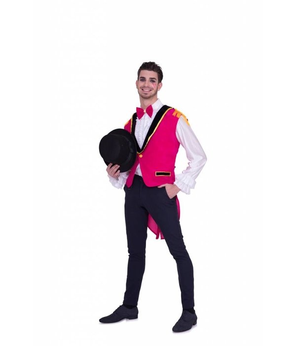 Circus Gilet Roze Heren Toppers
