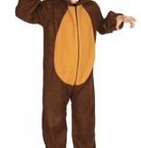 Bruine beer onesie kind