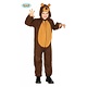 Bruine beer onesie kind