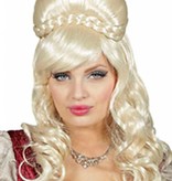 Jonkvrouw pruik blond