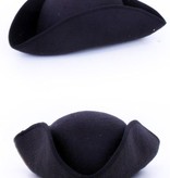 Napoleon hoed zwart vilt