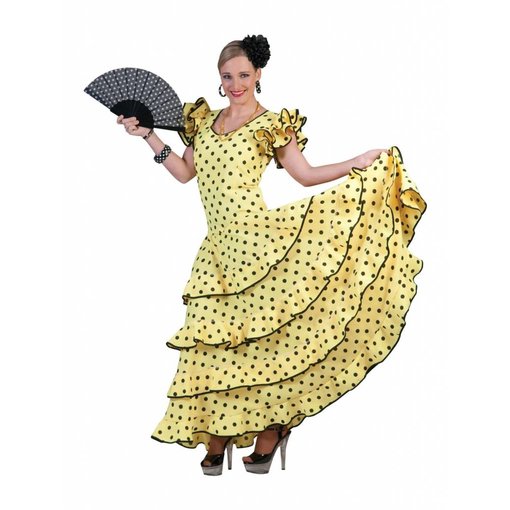 Flamenco Jurk Spaans Geel