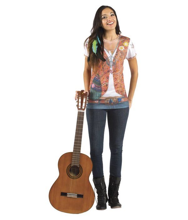 Foto Realistisch Shirt Hippie