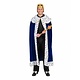 Koningsmantel man blauw