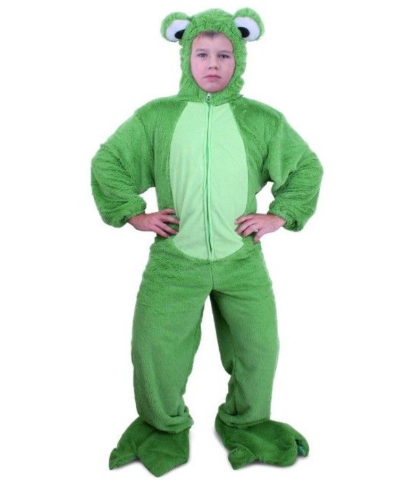 Kikkerpak pluche kind