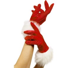 Kerst handschoenen kort