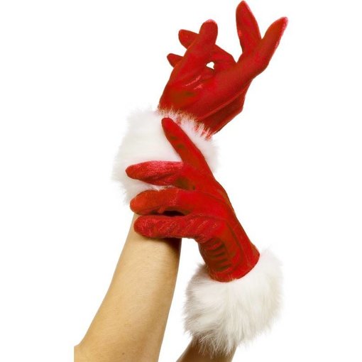Kerst handschoenen kort