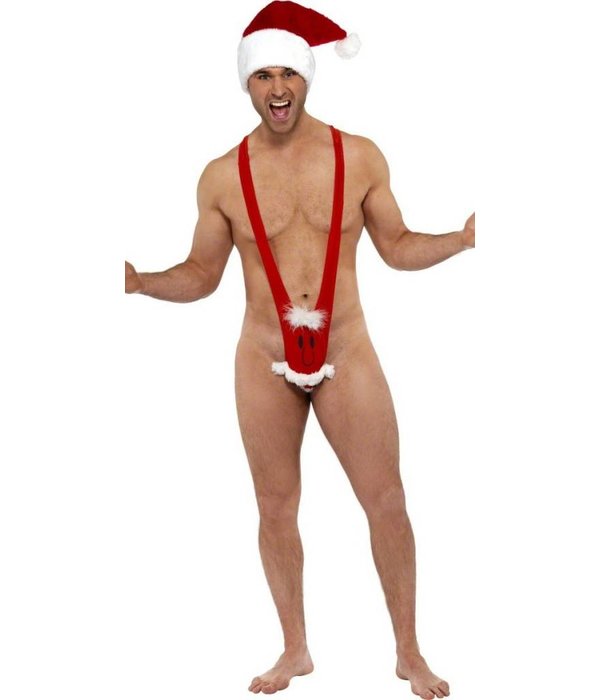 Mankini kerstman