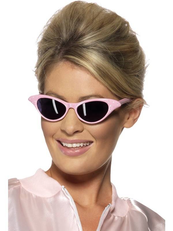 Bril Rock &apos;n roll roze afbeelding