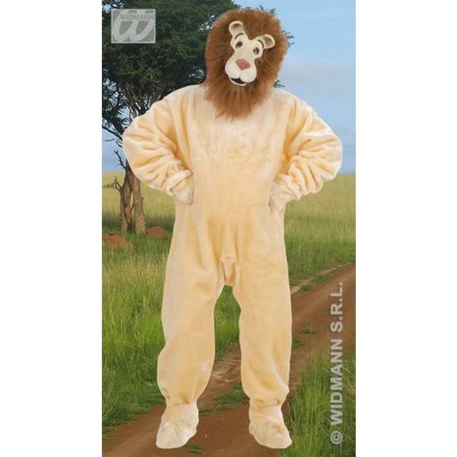 Leeuwen mascotte kostuum pluche
