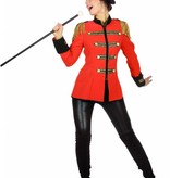 Rode Circus jas dames