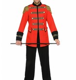 Circus jas man rood