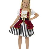 Deluxe piraten kostuum meisje