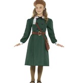 Jaren 30 Oorlog kostuum meisje